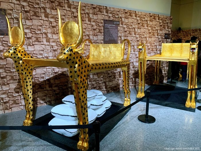 圖坦卡門法老王的黃金寶藏特展