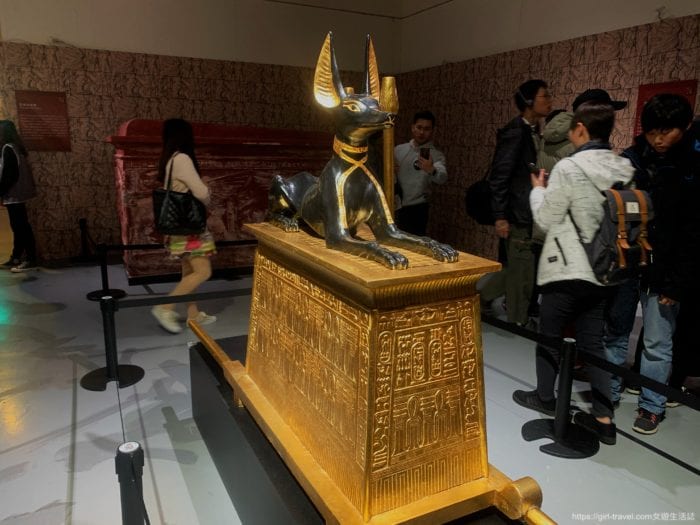 圖坦卡門法老王的黃金寶藏特展